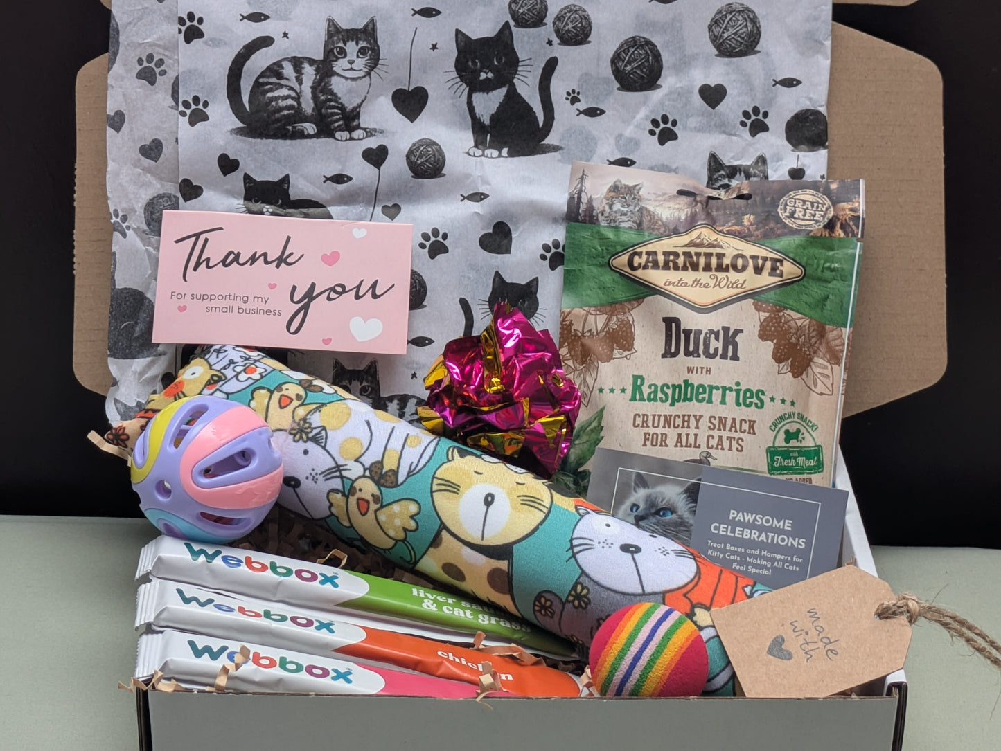 Grain-free deluxe treat box